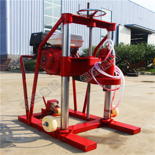 full hydraulic crawler-mounted rock core diesel engine drilling rig