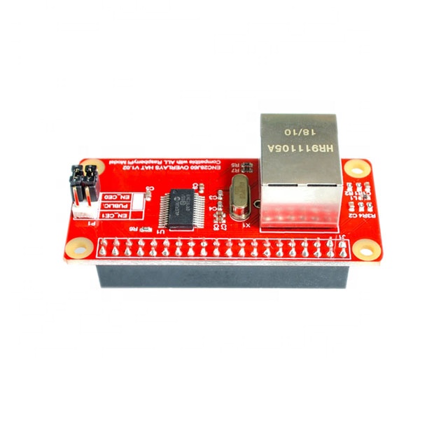 Mini ENC28J60 Network Module SPI Interface Compatible with all PI