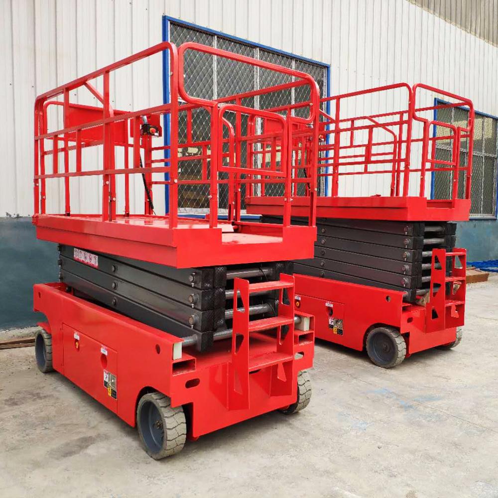 Portable mid-rise auto scissor car lift