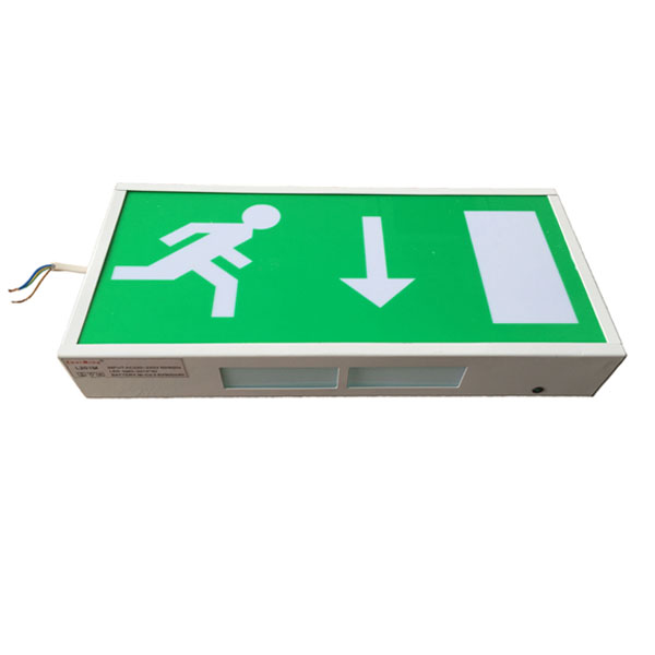 Exit LED Signs 3W Emergency Route Light Wall Mounted With CE Certificate