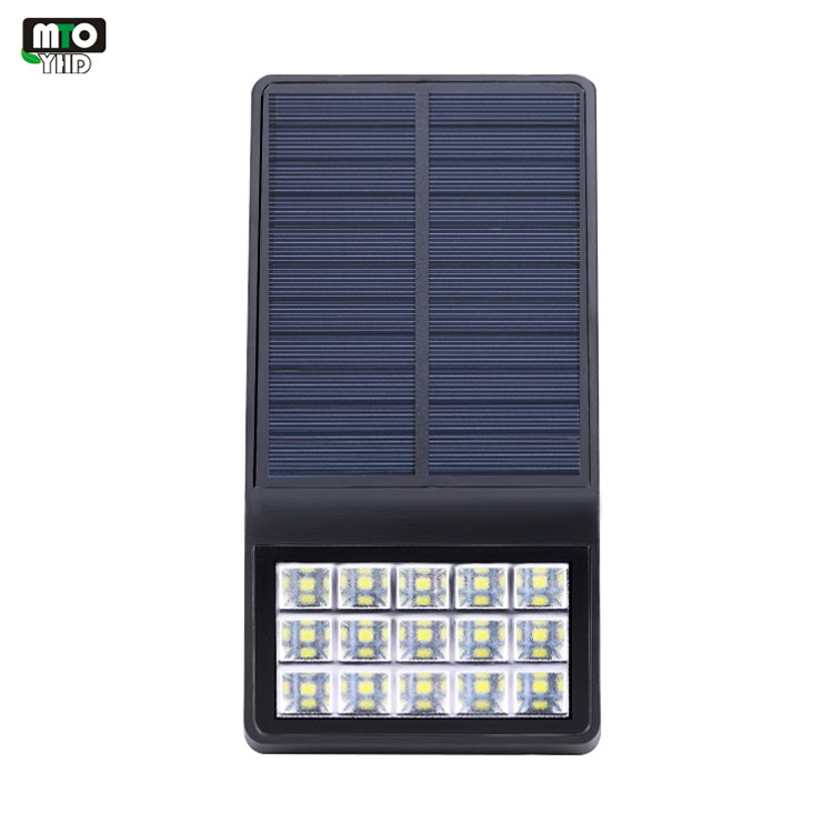 15 led solar wall light sensor dusk to dawn