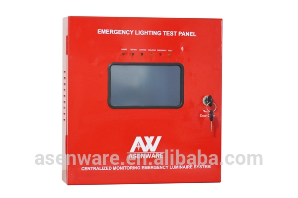 Emergency light monitor ,control, manage, test automatically system