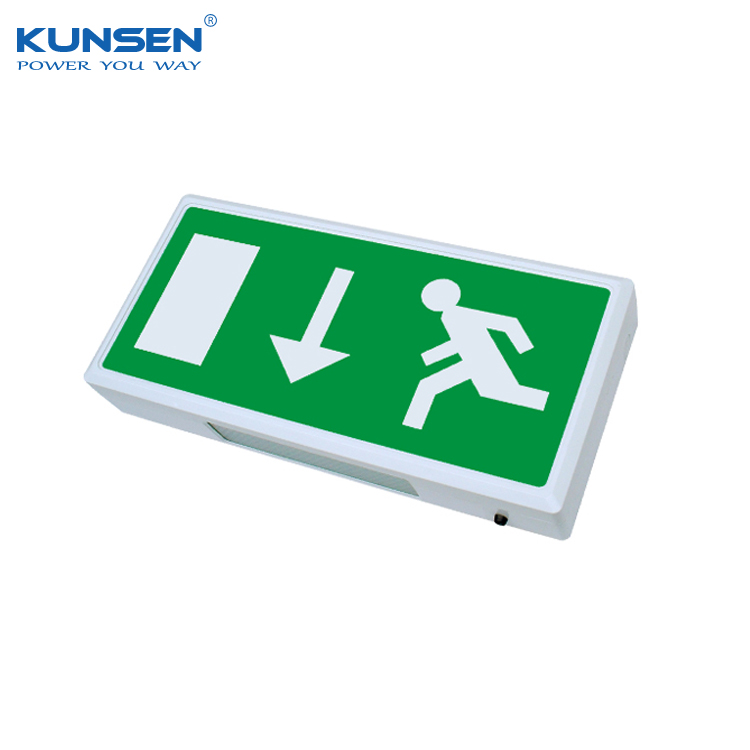 Hot sale IP20 rating rechargeable 3.6V battery pack Emergency Exit Sign