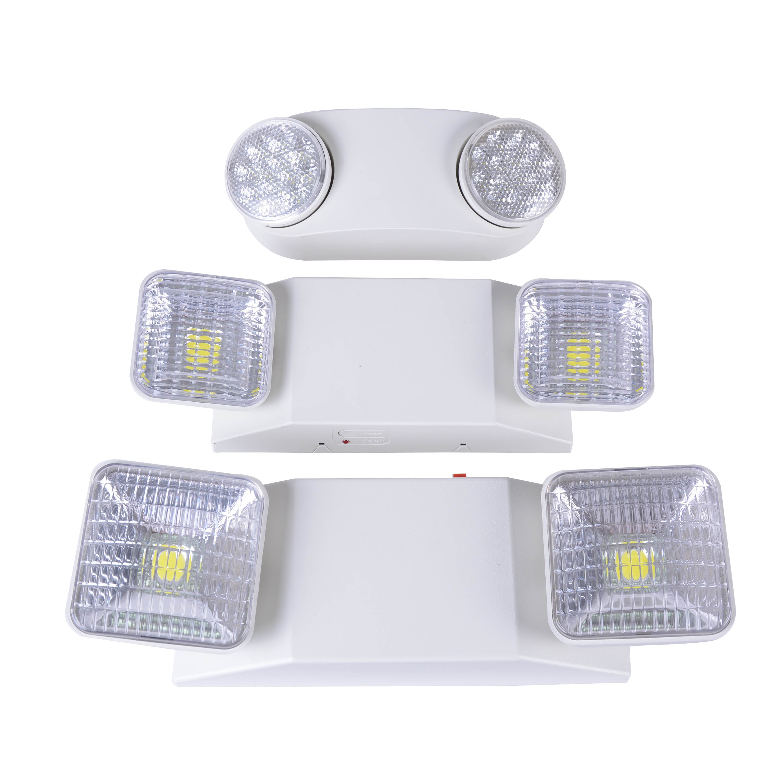 3 hours LED two head industrial wall emergency light