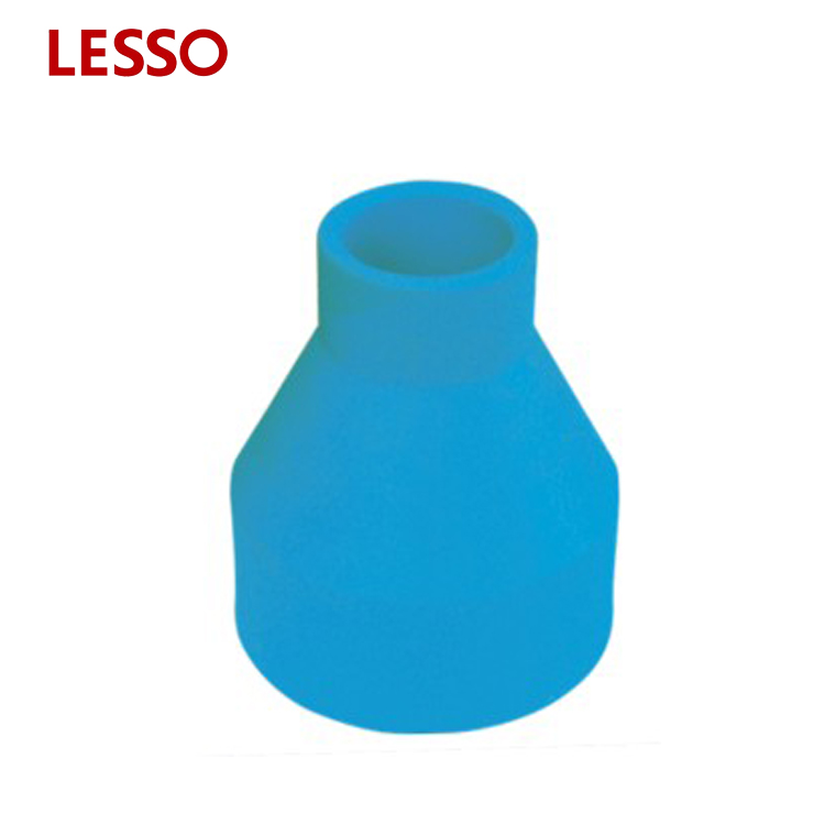 LESSO PE Pipe Fittings Reducer socket fusion hdpe pipe fittings reducer