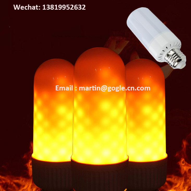 Europe market Creative Flickering LED Flame Effect Fire lamp