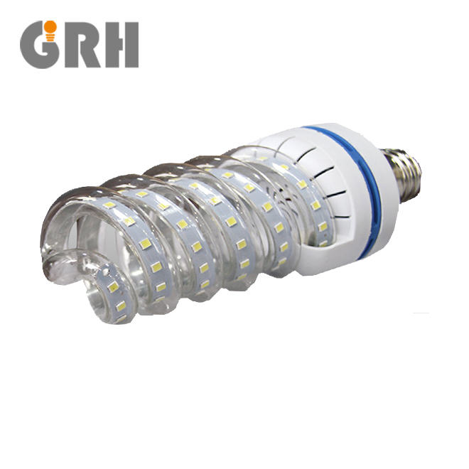 spiral shape 36 Led Energy Saving light SMD E27 9w Led Lamp