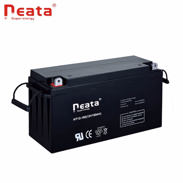 long life deep cycle rechargeable sealed lead acid 12v 150ah  battery for solar system