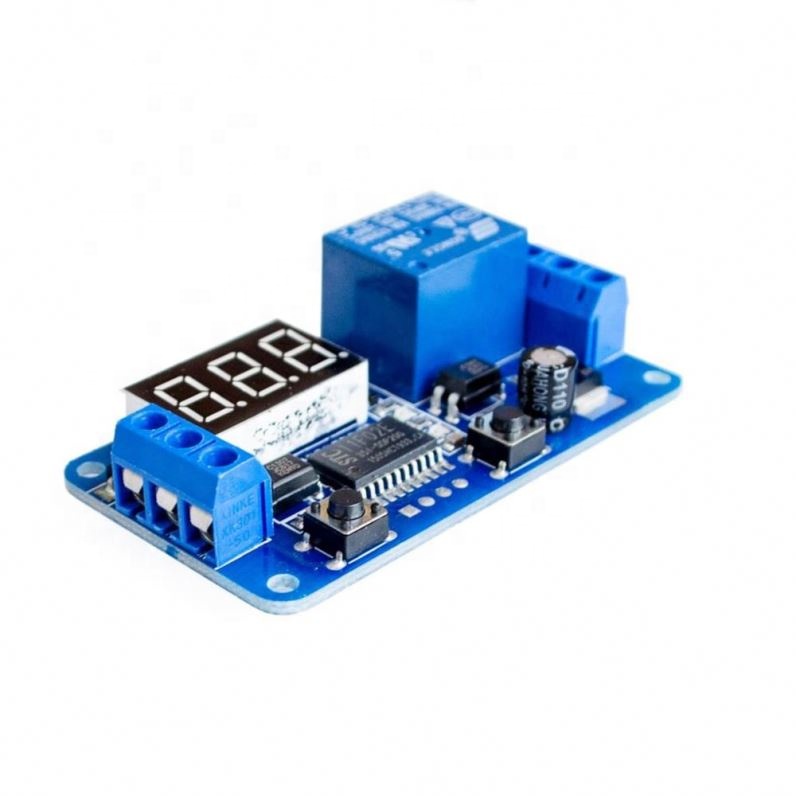 12V Home Automation Delay Timer Control Switch Module Digital display LED
