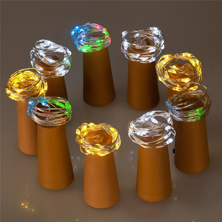 Wine Beer Bottle Cork Led String Light