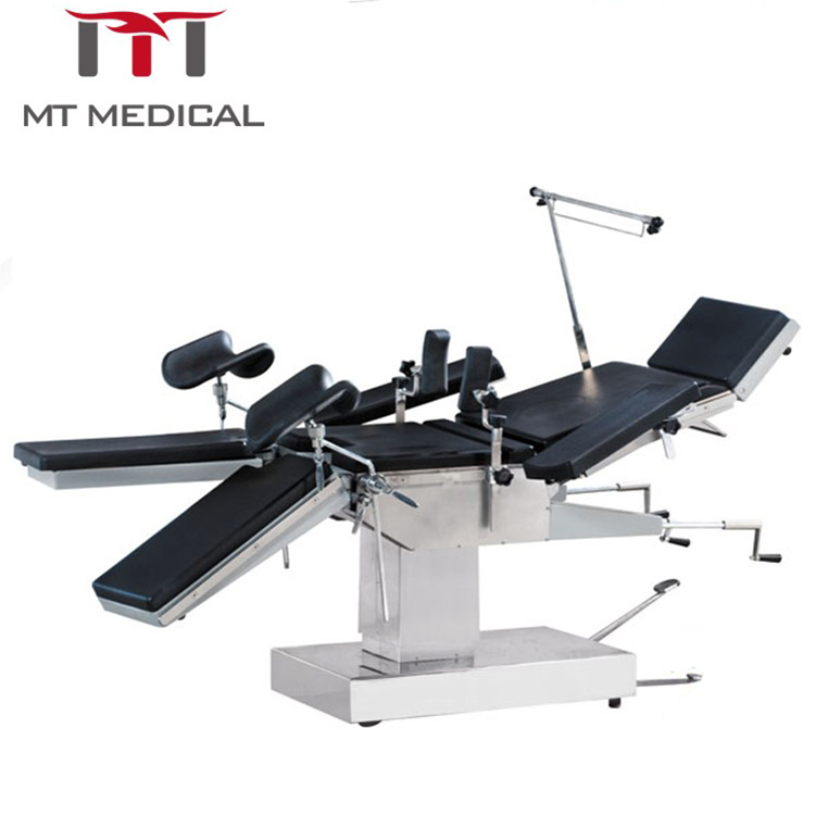Medical Equipment manual hydraulic Operating Table hydraulic operation table hydraulic lift table with roller