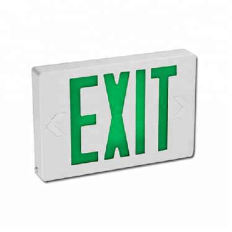 Professional good quality led exit sign with battery backup