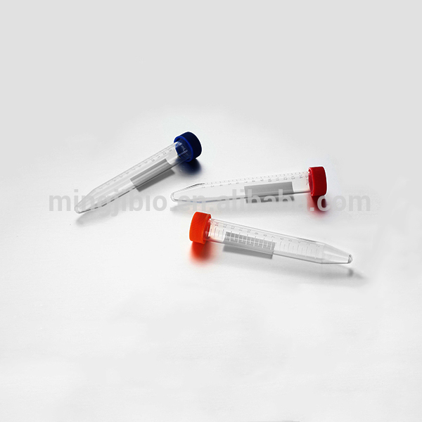 High quality 15ml conical centrifuge tube