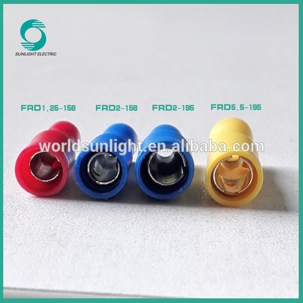 Oem accepted FRD series fully insulated female bullet cable car battery terminal types