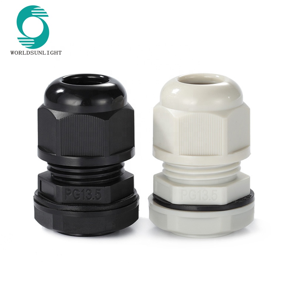 CE PG13.5 IP68 waterproof PA 66 nylon cable gland