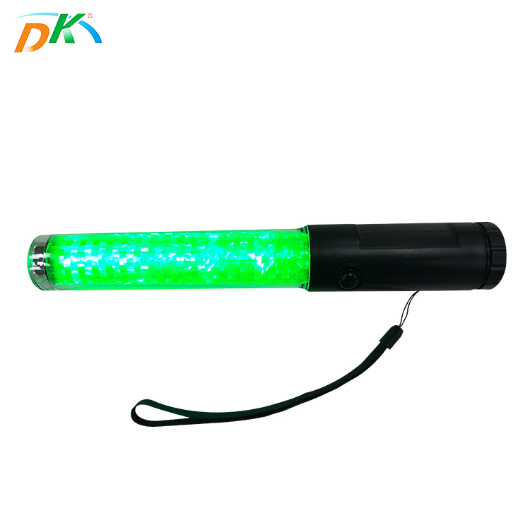 DK LED Roadway Safety Police Traffic LED Flashing Baton Wand Warning Light