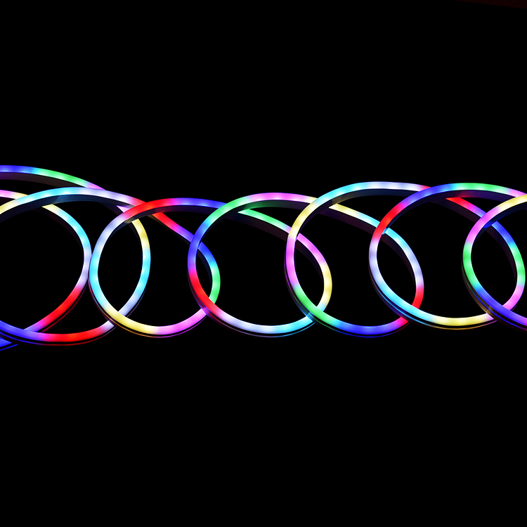 22Keys 12V SMD 5050 IP67 Flexible Decoration Neon Light Waterproof RGB LED Strip With Controller