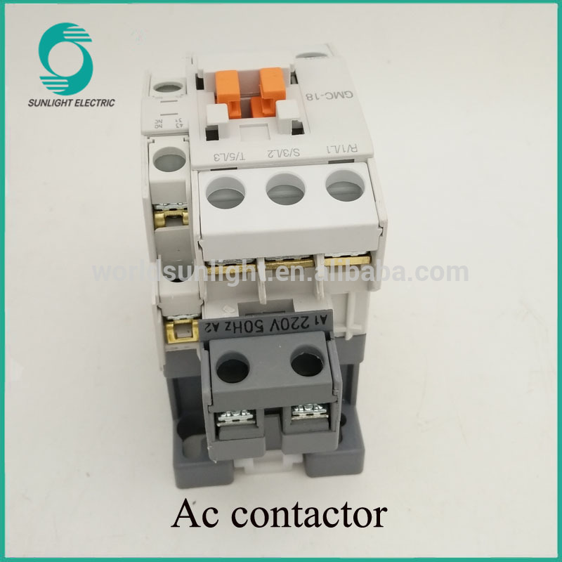 SGMC-18 LC1-18 18A 220VAC magnetic electrical AC contactor