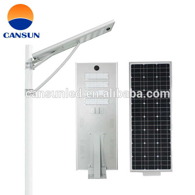 Professional radar sensor solar 60W led street light manufacturers