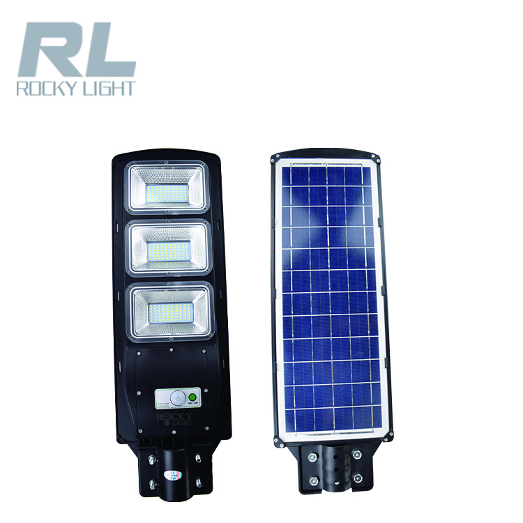 Solar infrared sensor street lamp