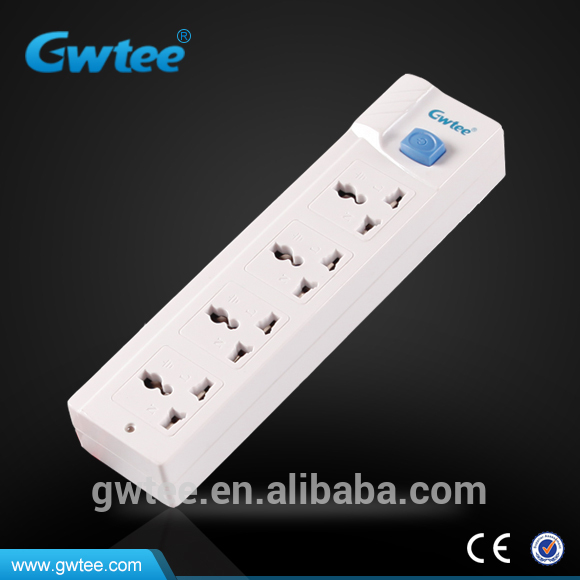 universal extension plug and socket for round/flat pin GT-6138