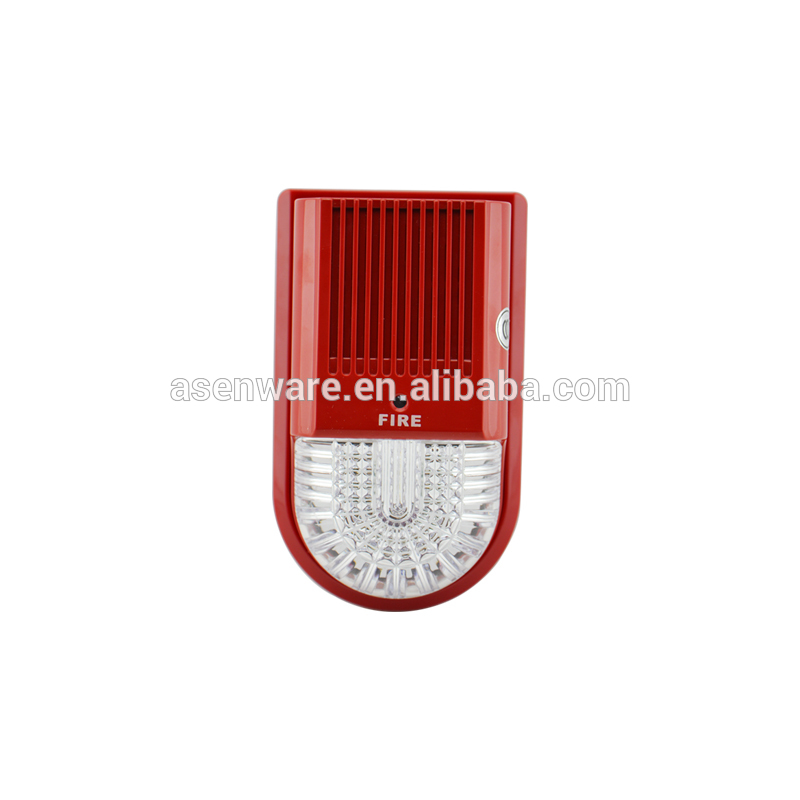 24V Addressable fire alarm buzzer horn strobe strobe sounder for sale