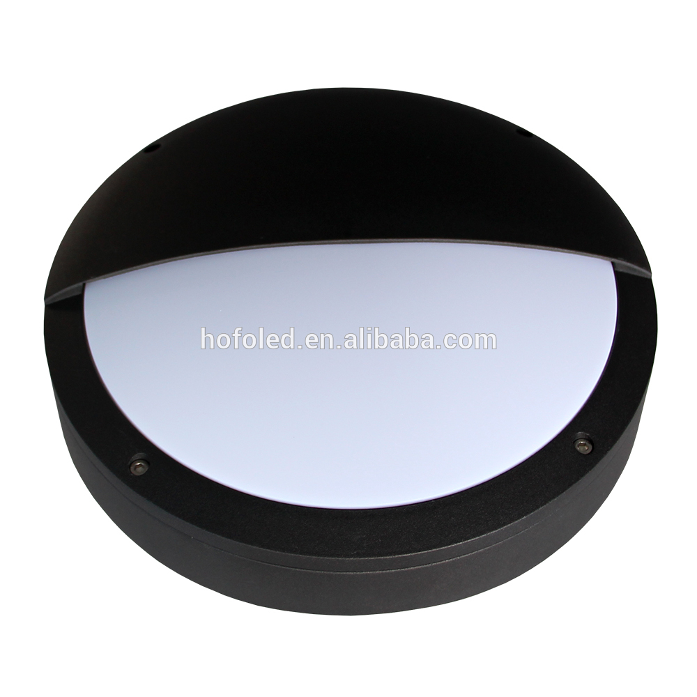 15W 20W modern round half moon ip65 led wall light