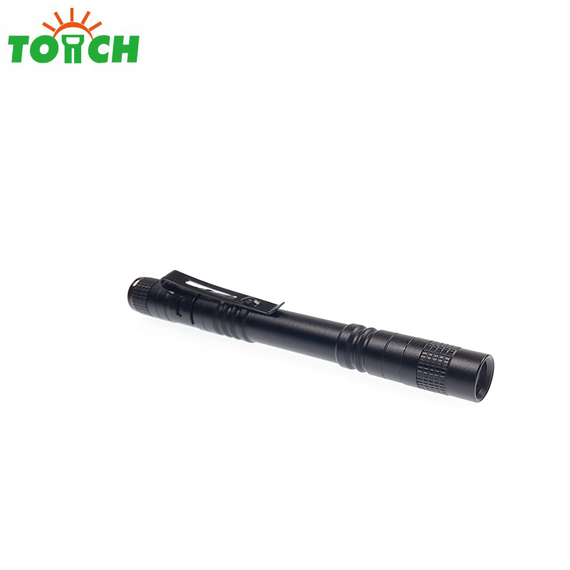 mini pocket pen light OEM UV led flashlight for gift promotion