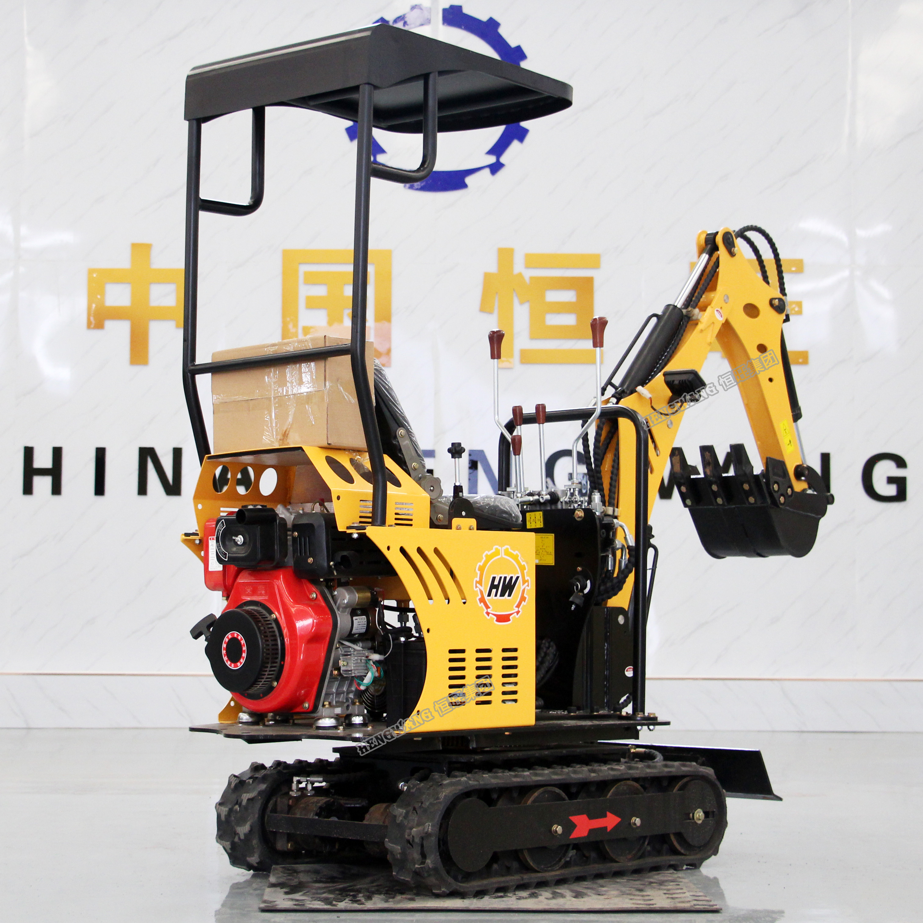 Earthmoving machinery 800kg excavator Crawler Excavator mini excavator