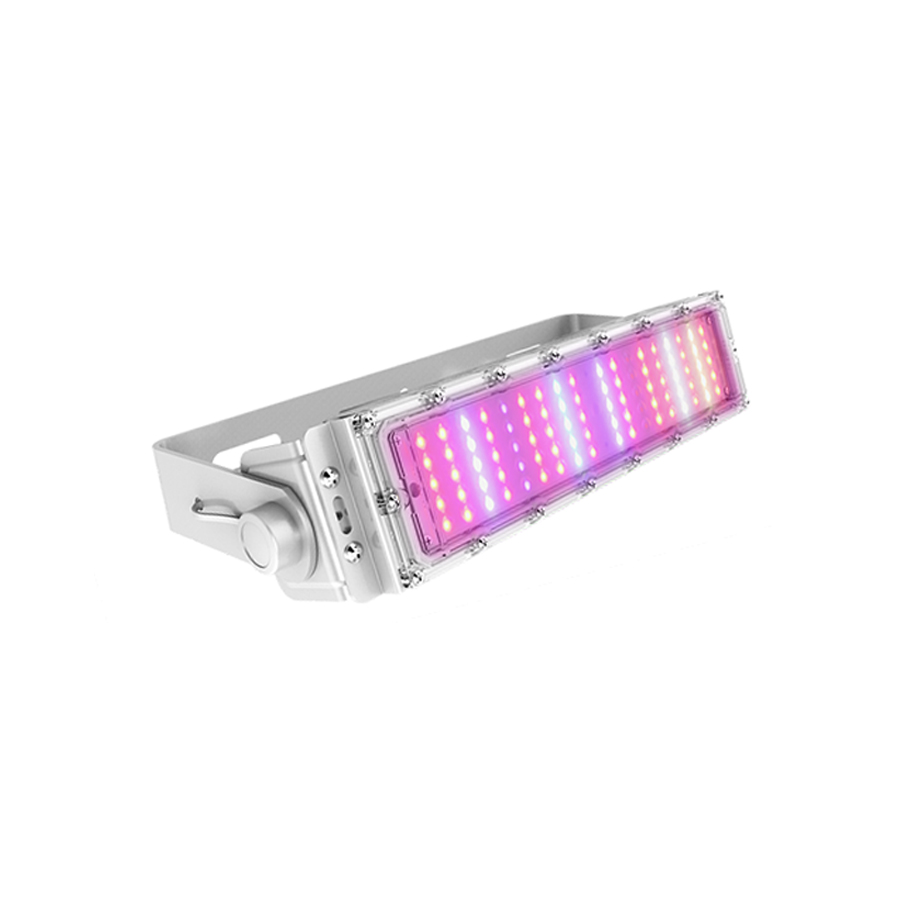 LIWEIDA brand 60lm/w red and blue wavelength led tunnel grow light,60w 630nm 460nm waterproof 60 90 120 degree led plant lamps