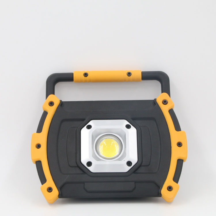 Aluminum 1100 lumen Led work light 10w portable and Rechargeable led flood light