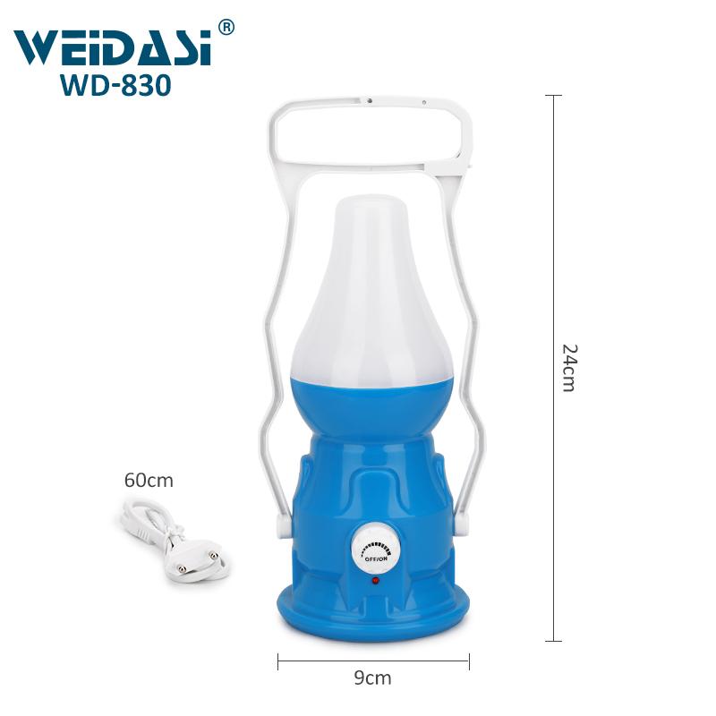 adjustable brightness rechargeable outdoor lamps and lantern led for camping