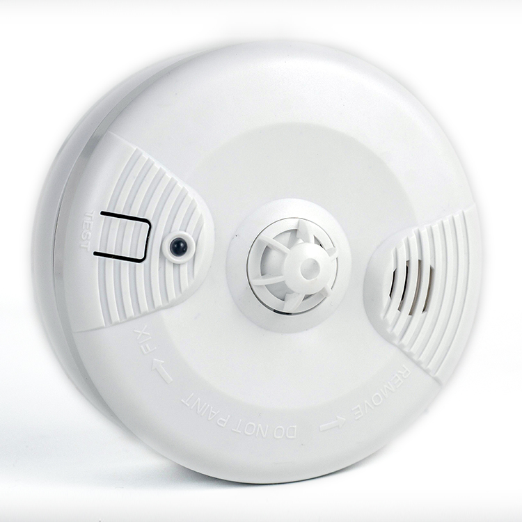 Wireless heat detector detect smoke within 10 second