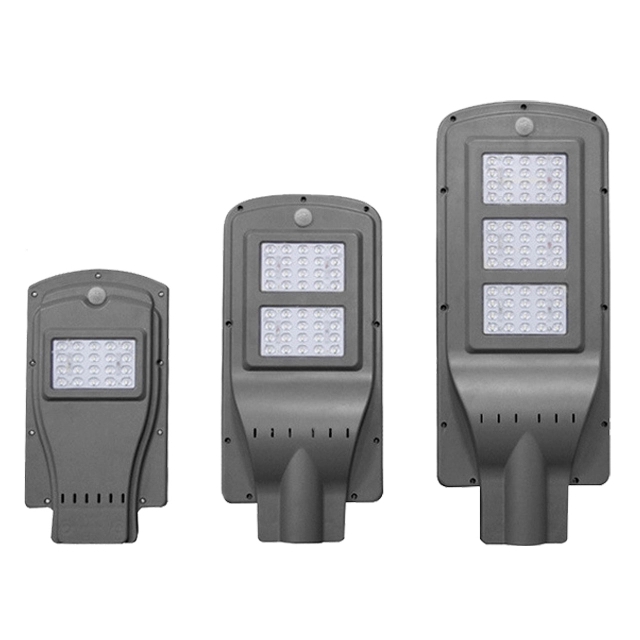 high power all in one integrated solar led street light, 20W 40W 60W Integrated solar street