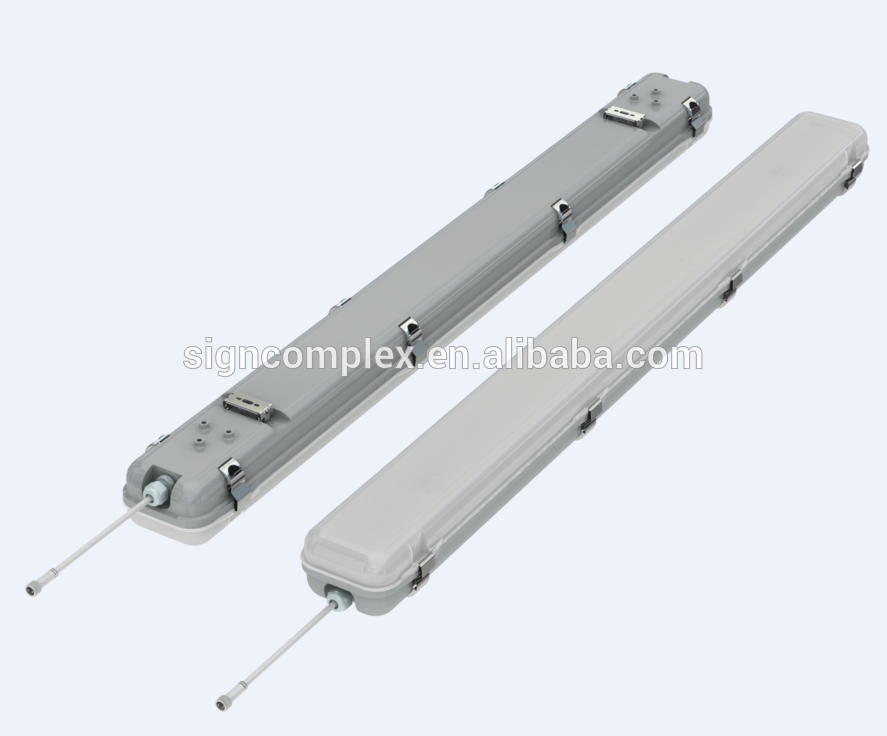 Railway Parking IP65 Frosted TUV Listed 1500MM 5FT LED 80W Tri-Proof Light