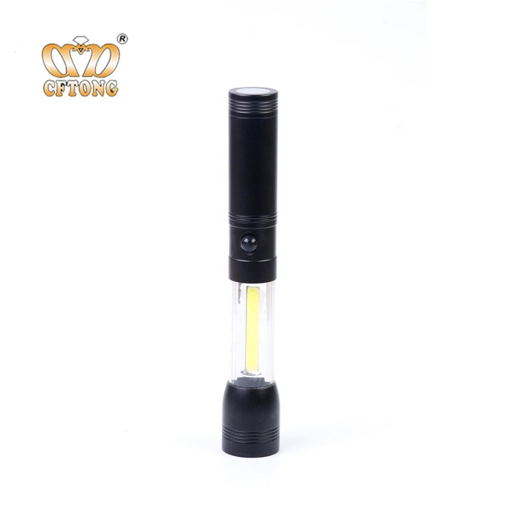 Classic outdoor travel 1w+3wCOB work flashlight with magnet