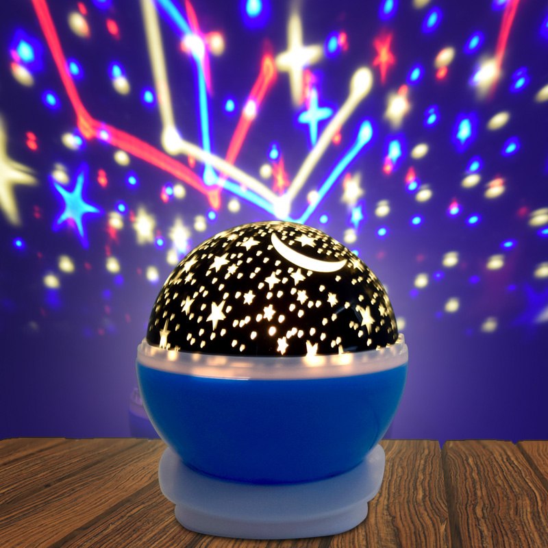 2019 Hot Colorful Sky Stars lighting Lamp LED Romantic Projector Starry Star Moon Sky Night light