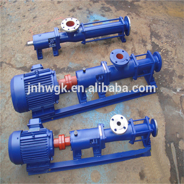 G type electric single triple rotary screw concrete pump