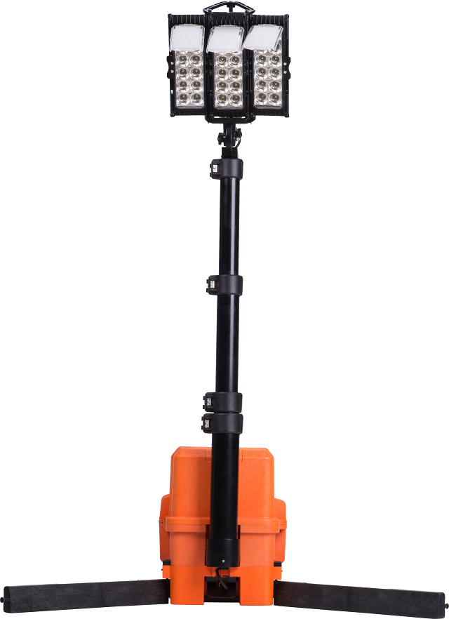 RLS859 tripod work light retractable led lighting system