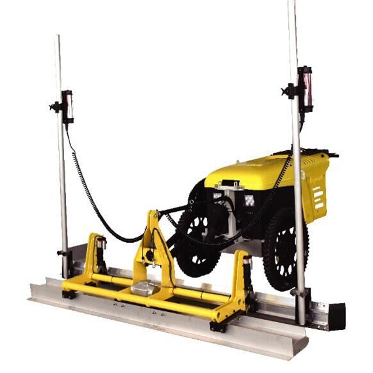 china-made high planeness and levelness laser screed,laser concrete floor leveling machine