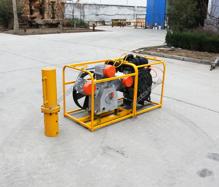 HW Portable mini piling machine Pneumatic pile driver