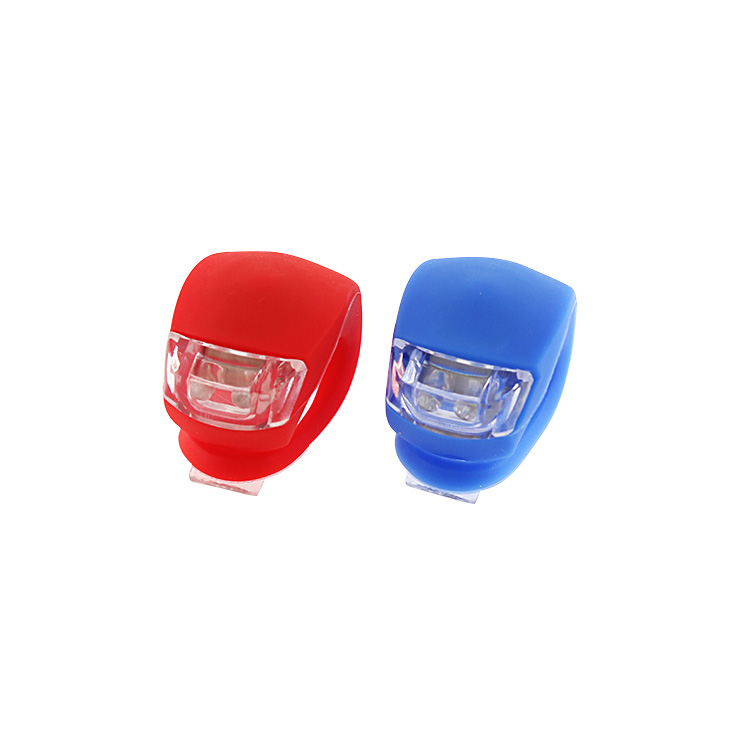 2 LED Bicycle Lights Silicone Waterproof Bike Led Lights