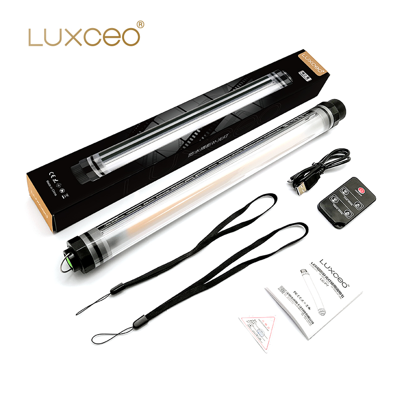 LUXCEO LC-P7 Sealite Waterproof 1/4 Thread Tripod LED Photography Lighting Kit for Video Photo Studio Fill Light