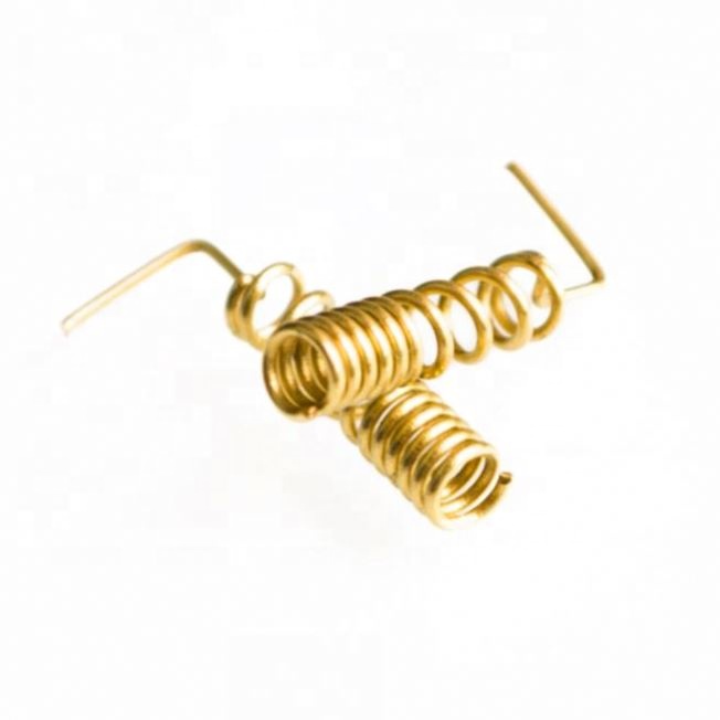 GSM antenna spring 900/1800MHZ copper spiral coil winding antenna GSM antenna motherboard soldering; 0.8 x 5 x 24 mm