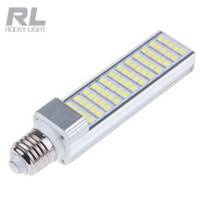 180 degree horizontal plug light SMD5050 led bulb 5w 7w 9w 10W 12W 13W G24 led corn bulb light