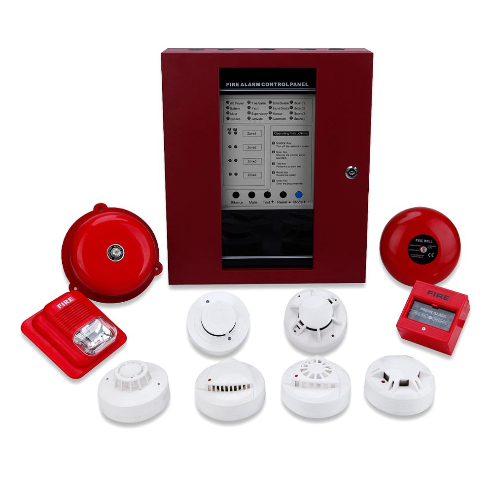 4 8 16 Zone Conventional Fire Alarm Panel System