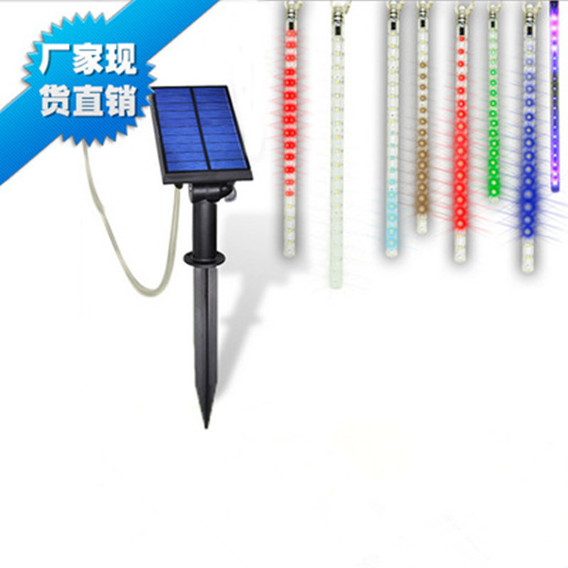 Super Biright Solar LED Shower Light Waterproof meteor Lights