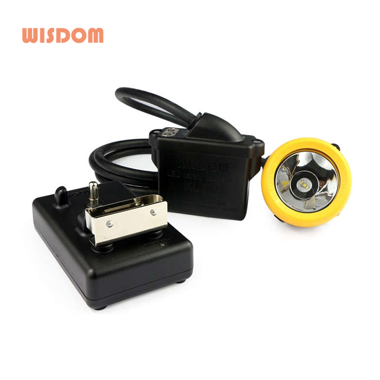 Wisdom rechargeable KL12M led coal miner safety cap lamp