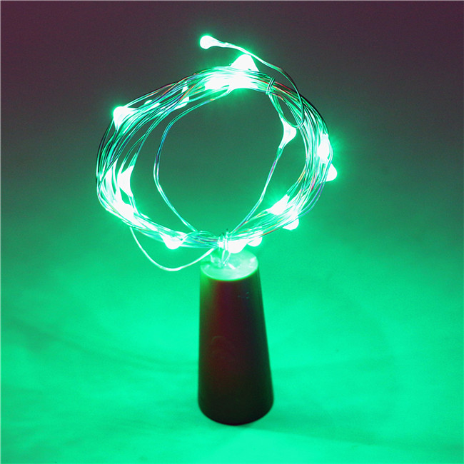 2m 20leds cork LED string light battery powered bottle led string light for party decoration