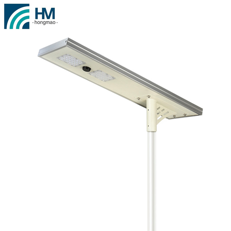 IP65 intelligent motion lamp garden design 20w 40 watt 60watt integrated solar street light